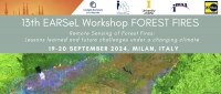 13th EARSeL Forest Fire Workshop
